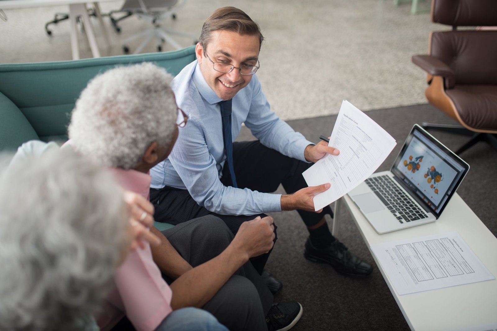 Logement dans une résidence services seniors, illustrant les postes d'un tarif mensuel